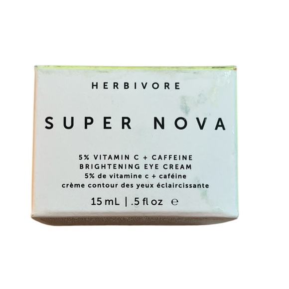 NIB Herbivore Super Nova Brightening Eye Cream Sz .5 oz - Picture 2 of 7